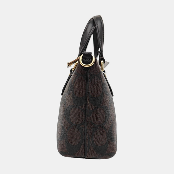 ROWAN Monogram Coated Canvas Brown