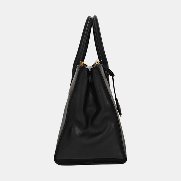 Esplanade Saffiano Calfskin Black