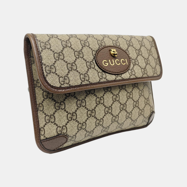 Neo Vintage Monogram Coated Canvas Beige
