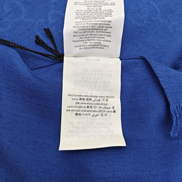 Wool Scarf Blue