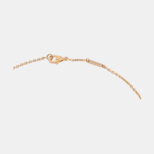 Vintage Alhambra 18k Rose Gold Necklace