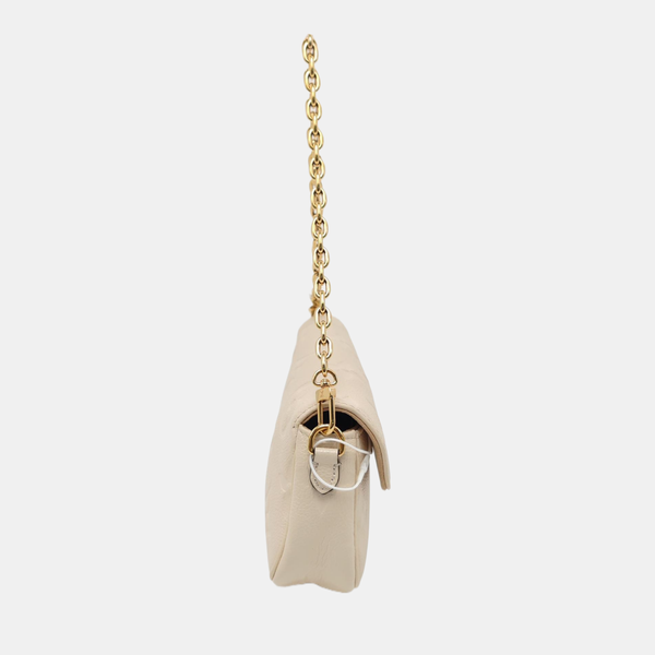 IVY Monogram Calfskin Beige
