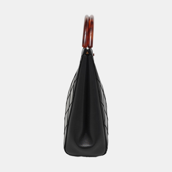 Quilted Lambskin Black