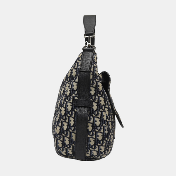 Saddle Oblique Canvas Black