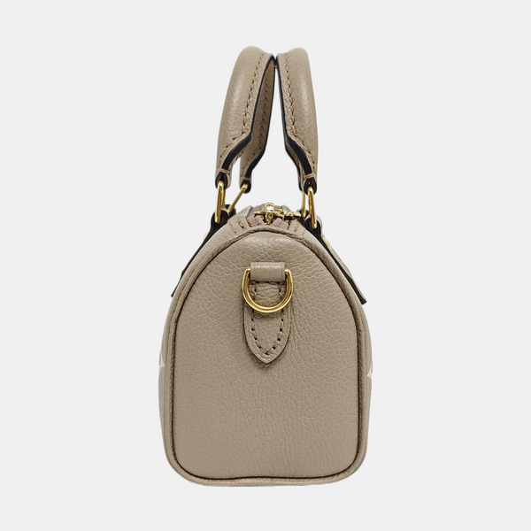 SPEEDY Nano Monogram Calfskin Gray