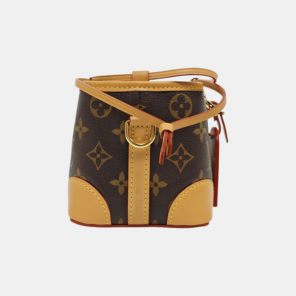 NOÉ Monogram Coated Canvas Brown