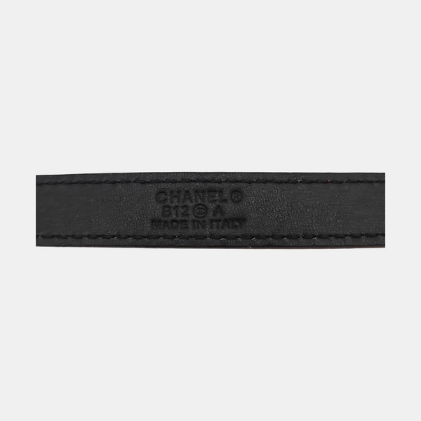 Leather Belt Red