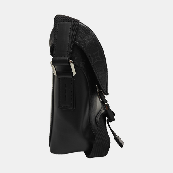 VOYAGER PM Monogram Coated Canvas Black