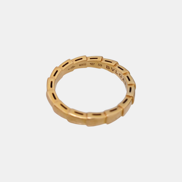 SERPENTI 18k Rose Gold Ring EU 59