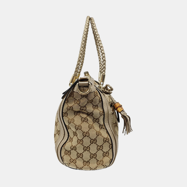Bella Monogram Canvas Beige