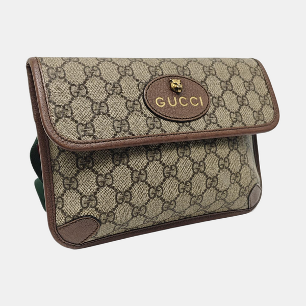 Neo Vintage Monogram Coated Canvas Beige