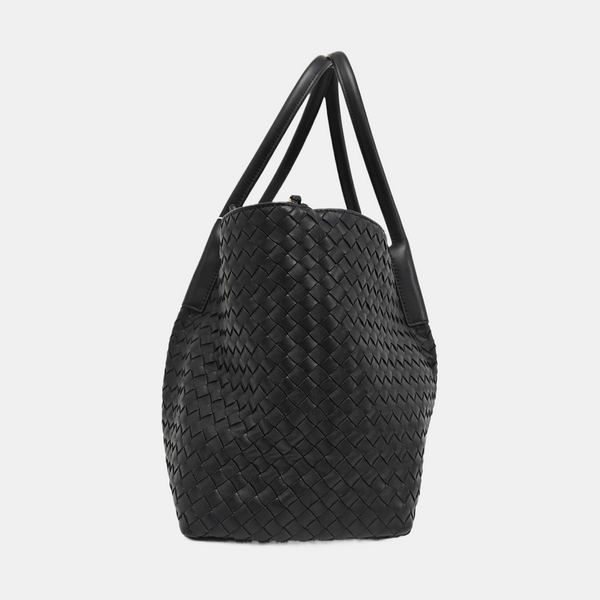 Pinacoteca Calfskin Black