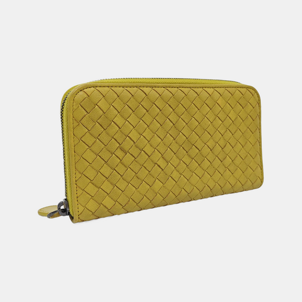 Calfskin Clutch Green