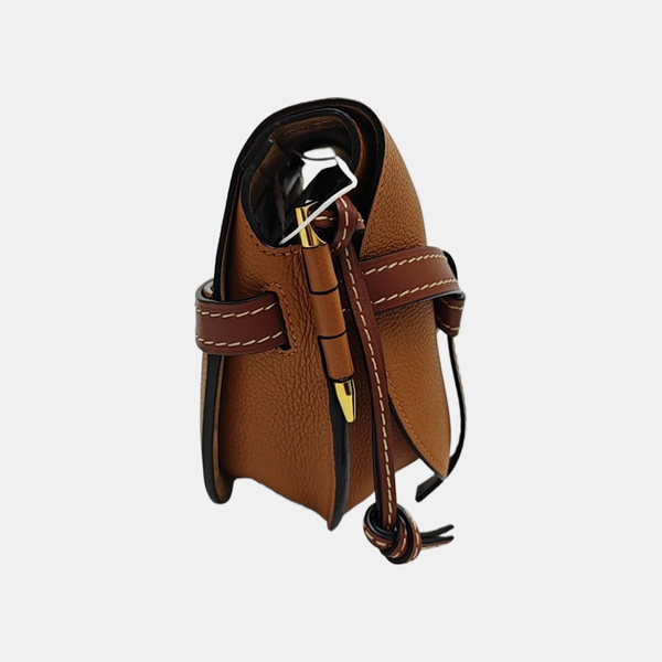 Gate Small Calfskin Brown