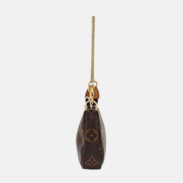 ACCESSOIRES Mini Monogram Coated Canvas Brown