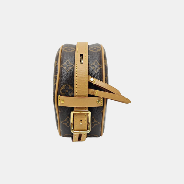 BOITE CHAPEAU PM Monogram Coated Canvas Brown