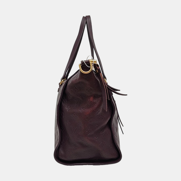 LUMINEUSE PM Monogram Calfskin Purple