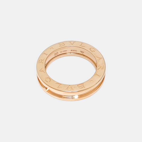 B.ZERO1 18k Rose Gold Ring EU 50