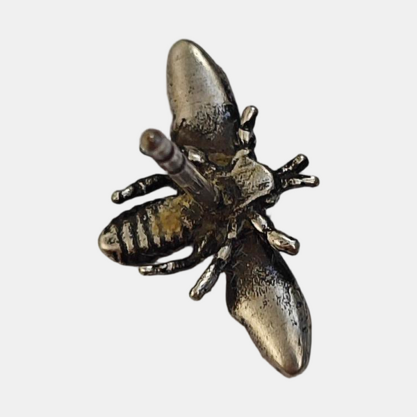 Dior Tribales Metal Silver Stud Earrings
