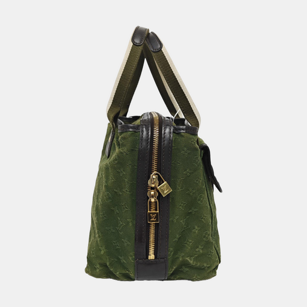 MARY KATE Mini Monogram Canvas Green