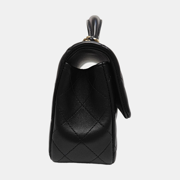 Quilted Lambskin Mini Black