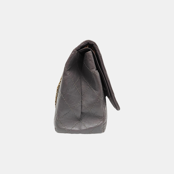 2.55 Maxi Piel de ternera acolchada gris