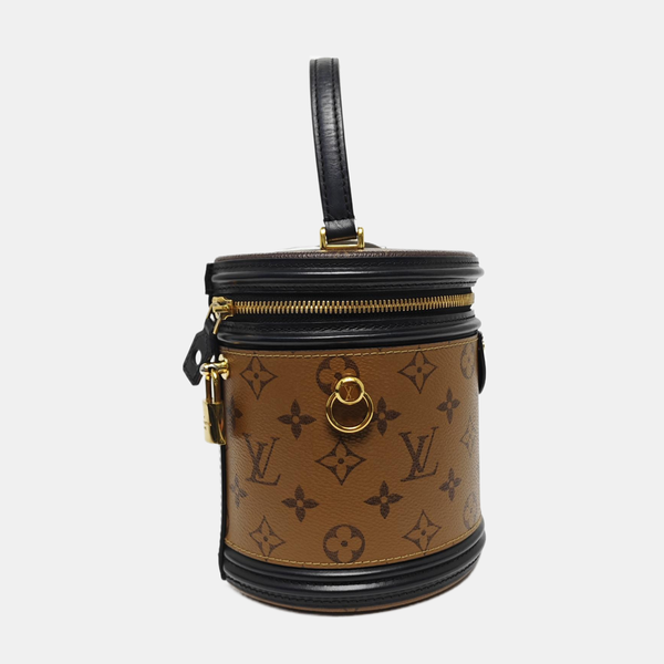 CANNES PM Monogram Coated Canvas Brown
