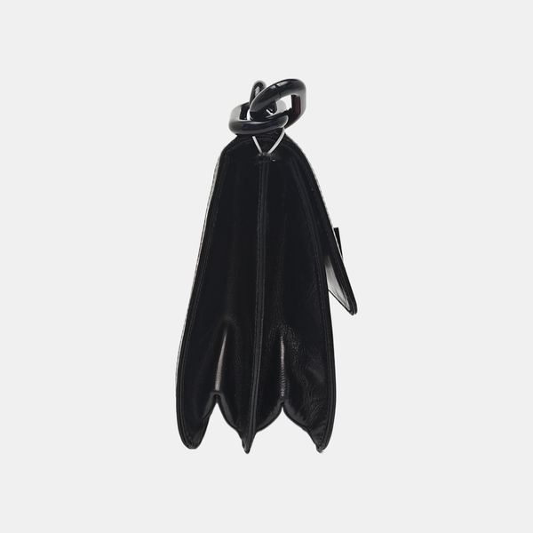 Calfskin Shoulder Bag Black
