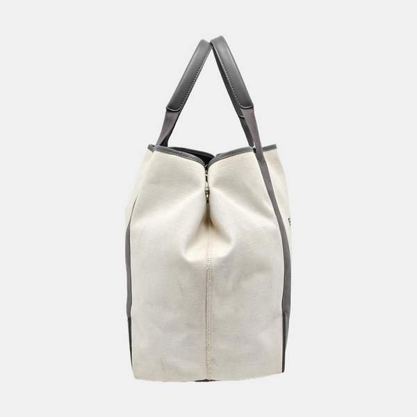 Navy Canvas Gray