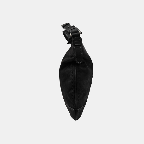 Calfskin Shoulder Bag Black