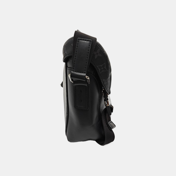 VOYAGER PM Monogram Coated Canvas Black