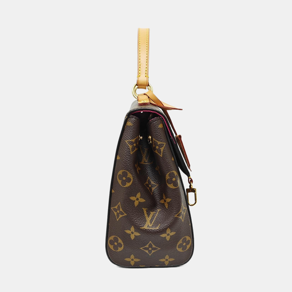 CLUNY Monogram Coated Canvas Brown