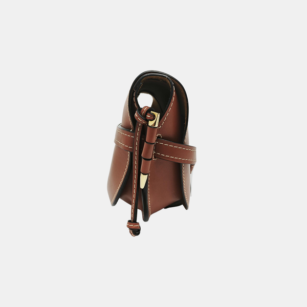 Gate Small Calfskin Brown