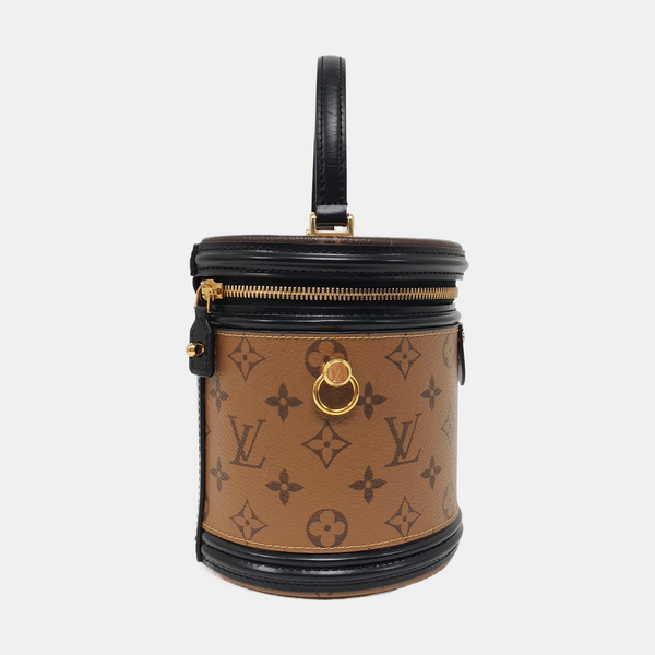 CANNES PM Monogram Coated Canvas Brown