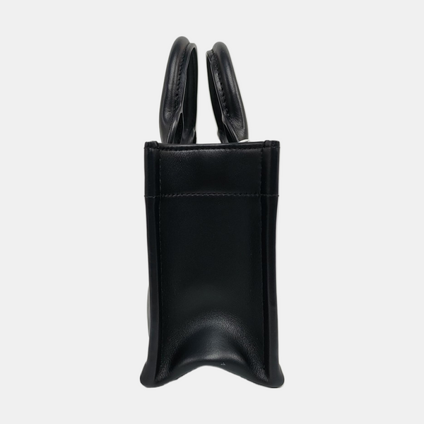 Authenticated pre-owned Lady D-Joy Mini Cannage Calfskin Black - Tote Bag at Looply