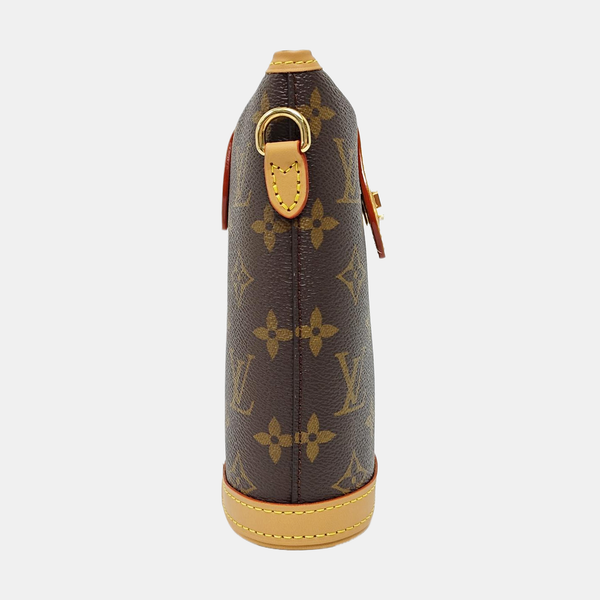 FOLD ME Monogram Coated Canvas Brown
