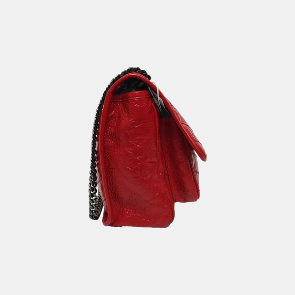 NIKI Medium Quilted Calfskin Red