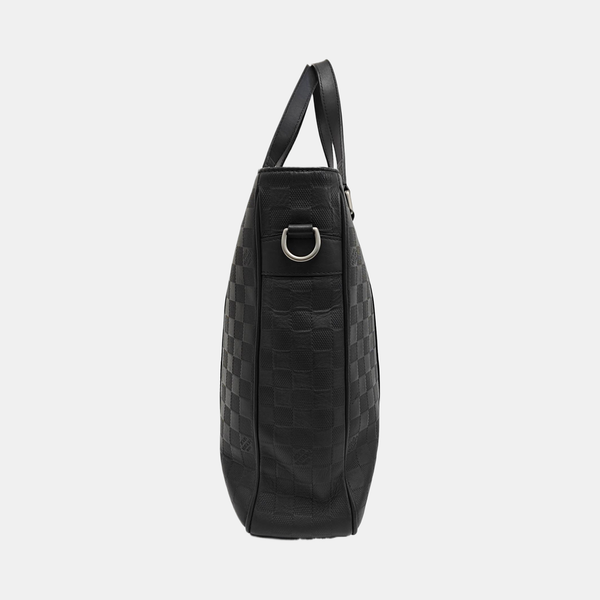 TADAO PM Damier Graphite Calfskin Black