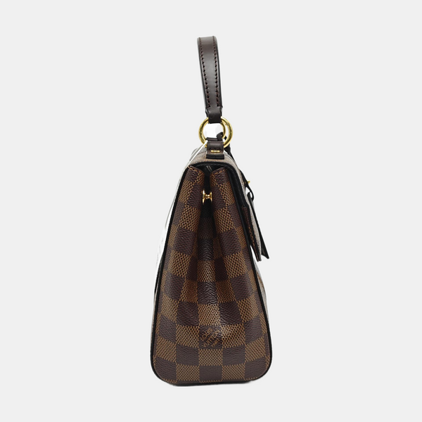 BOND STREET BB Damier Ebene Coated Canvas Brown