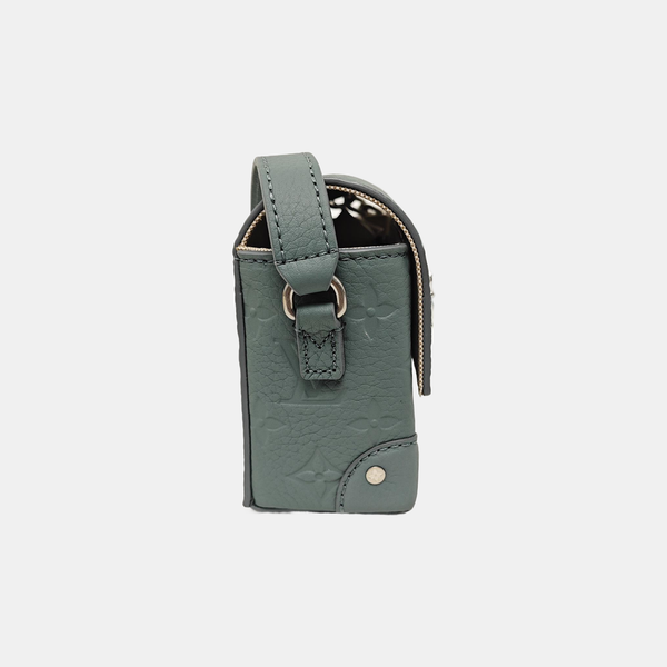 SOFT TRUNK Mini Monogram Calfskin Blue