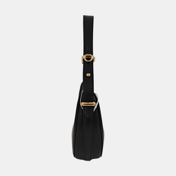 Calfskin Shoulder Bag Black