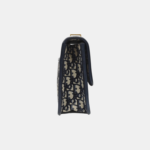 30 Montaigne Oblique Canvas Blue