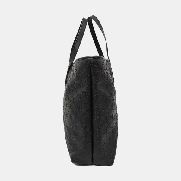 GG Imprime Monogram Calfskin Black