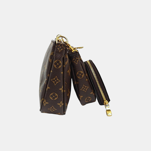 MULTI Monogram Coated Canvas Brown