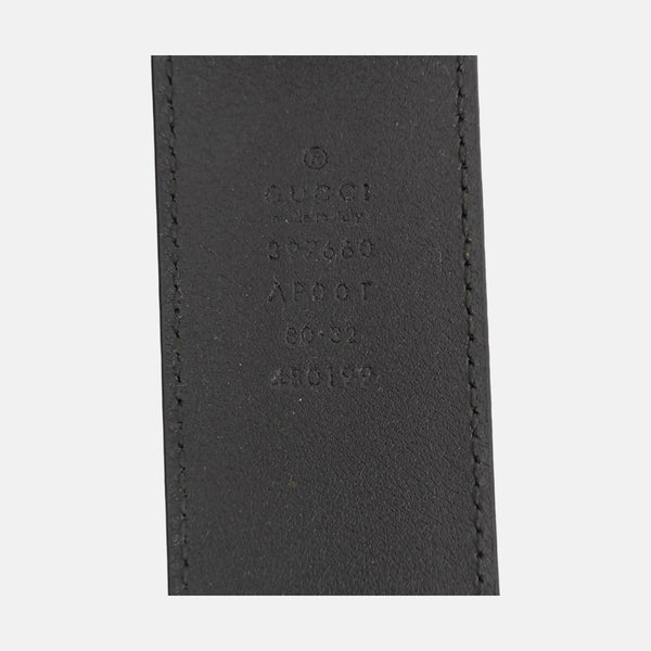 Leather Belt Black