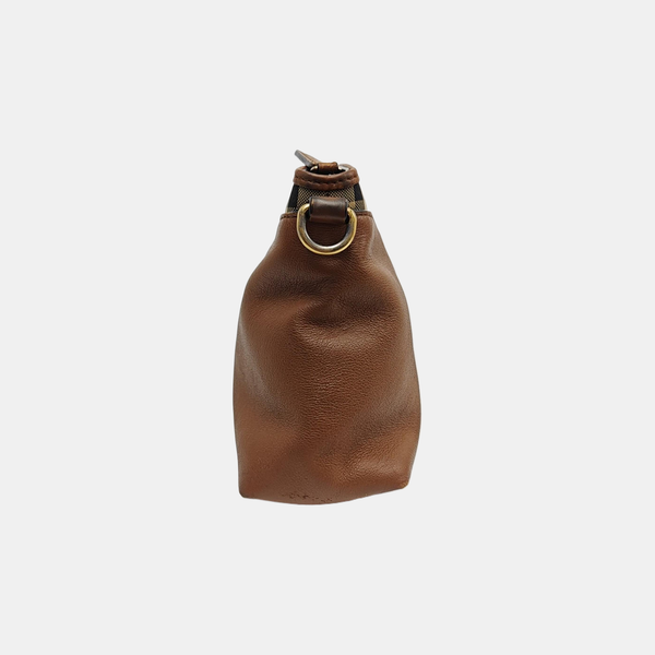 Canvas Shoulder Bag Brown