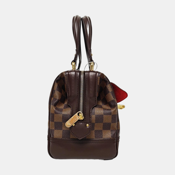 KNIGHTSBRIDGE Damier Ebene Coated Canvas Brown