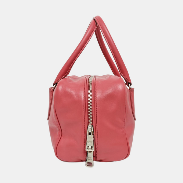 Calfskin Shoulder Bag Pink