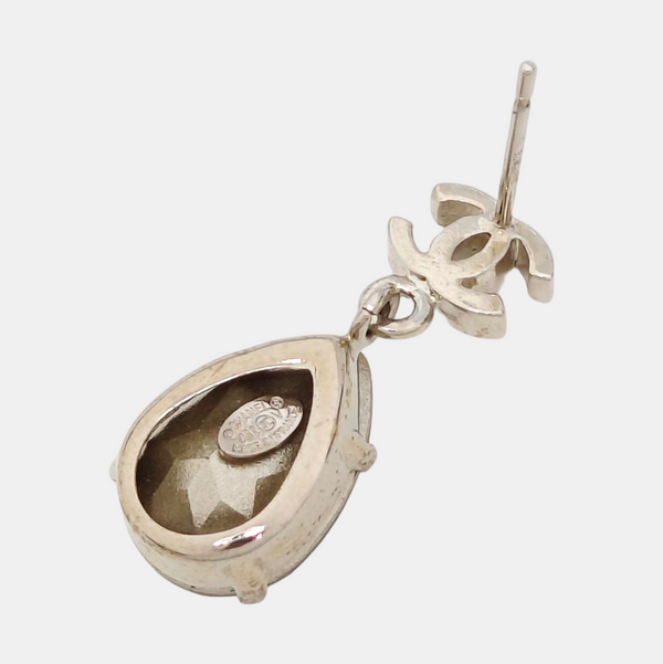 Metal Silver Earrings