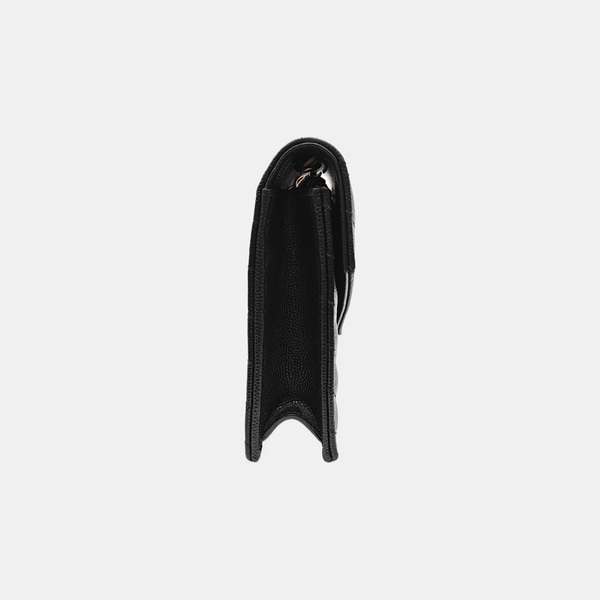 MONOGRAM WOC Chevron Calfskin Black